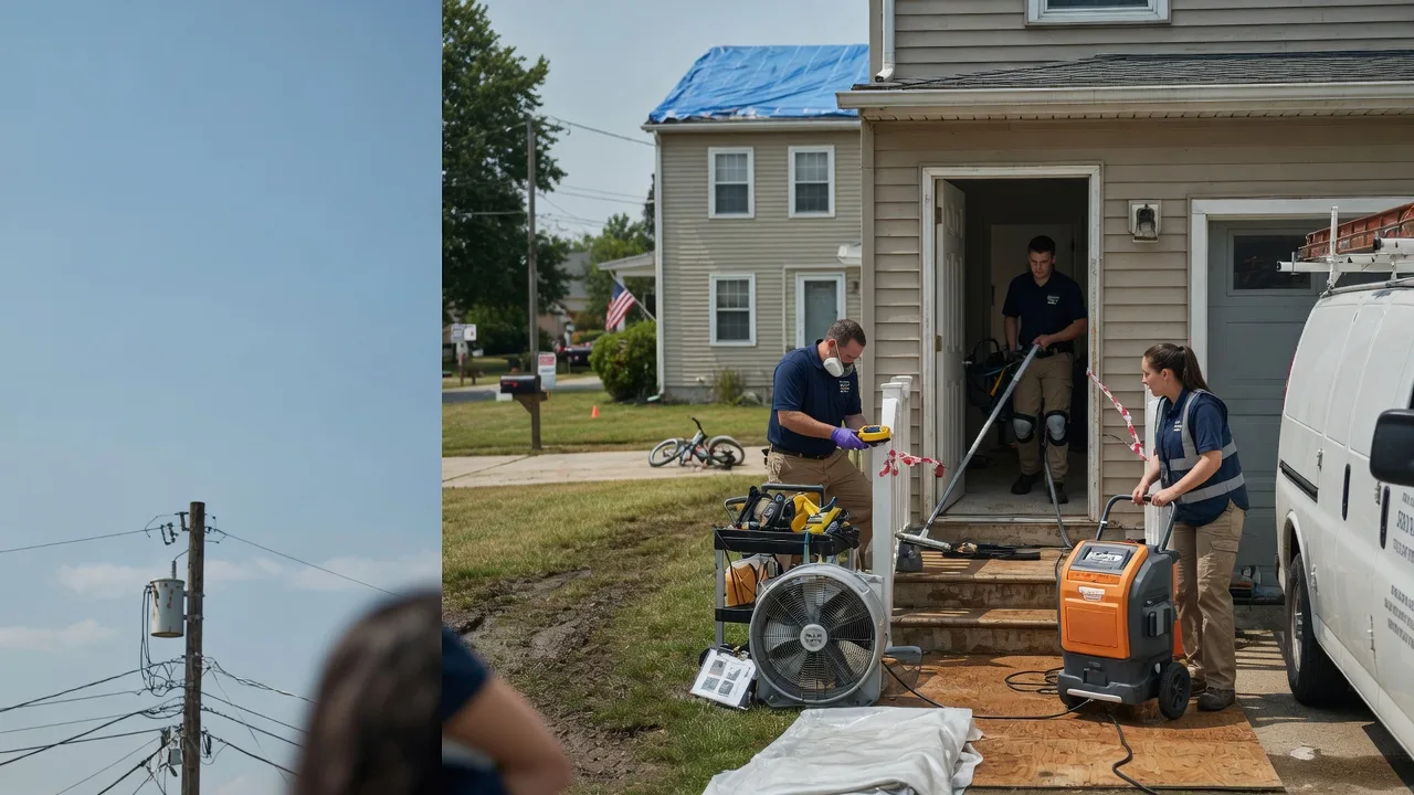 Water Damage Repair in Clarksville, TN near me
